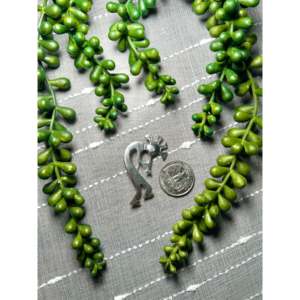 Broche en argent sterling faite à la main par des artisans navajo, bijoux en or pour les mariages, les fêtes et les cadeaux - Product Image 2