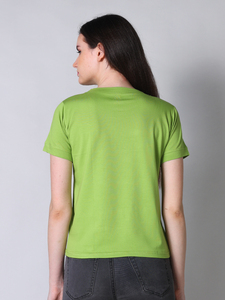 Customized Logo Printed Blank <b>Tshirt</b> Women Adults Knitted <b>YARN</b> DYED Plain Women T Shirts Wholesale 180gsm 100% Cotton India 2025 - Product Image 6