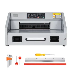 Cortadora de papel sellada de fábrica más vendida, guillotina de 300W, máquina cortadora lista para enviar - Product Image 2