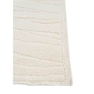 Alfombra de Lana Anudada a Mano Zuri Ivory 9x12 Rectangular, Alfombra Boho a Rayas para Decoración del Hogar, Sala de Estar o Pasillo -SKWL-626 - Product Image 4