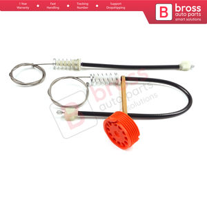 Kit de réparation de lève-vitre BWR5572 Porte gauche pour S2000 AP1 AP2 1999-2009 72250-S2A-A03 Pièces automobiles Bross Fabriqué en Turquie - Product Image 6
