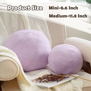 Handmade Cotton <b>Round</b> Ball Plush Pillow for Home Decor Sofa Bedroom Living Room Office Decorative Sphere <b>Cushions</b> - Product Image 5