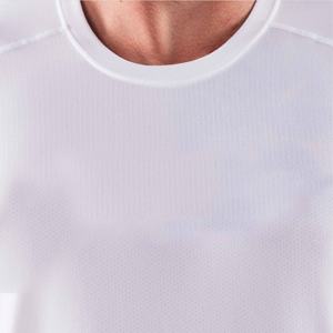 T-shirt pour homme de haute qualité 100% coton, col rond, logo personnalisé imprimé, motif de lettres, tissu peigné respirant, séchage rapide, manches courtes, devant - Product Image 5