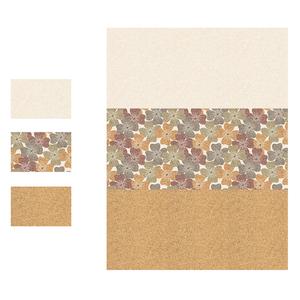 30x45cm กระเบื้องเซรามิกพื้นผิวทรายสีเหลืองลายดอกไม้ - Product Image 1