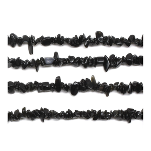 Vente en gros de perles métaphysiques en onyx noir pour la fabrication de bijoux - Product Image 2