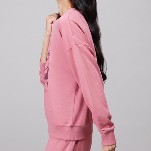 Sudadera Personalizada de Invierno para Mujer, Estilo Urbano, Reversible, Holgada, con Logotipo Personalizado - Product Image 3