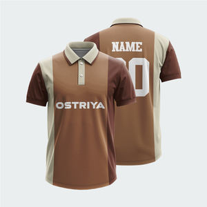 Vente en gros de polos de golf pour hommes unis de haute qualité au design personnalisé 2025 Nouvelle arrivée Polos imprimés par sublimation pour garçons - Product Image 3