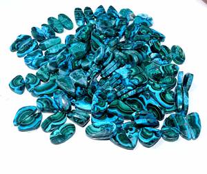 คริสโซโคลลาควอตซ์อัญมณีคู่แท้หลวมสำหรับทำเครื่องประดับ - Product Image 3