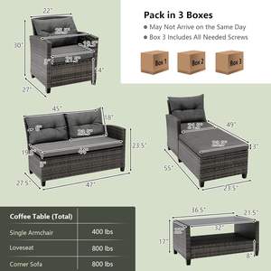 Vente en gros de meubles en osier vietnamiens au design moderne pour hôtels en plein air entrepôts Usine-Prix direct Production à grande échelle - Product Image 6
