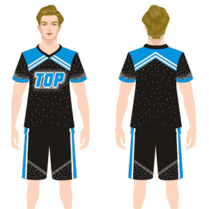 Sublimation d'élasthanne personnalisée Cheerleading pratique porter strass OEM uniformes adultes garçons Cheer Team - Product Image 2