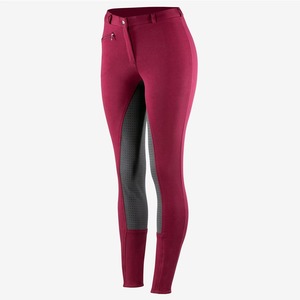 Culottes d'équitation taille haute pour femmes, compression, nylon, élasthanne, logo personnalisé, leggings d'équitation de haute qualité, jodhpurs - Product Image 3