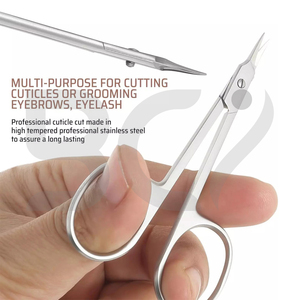 Classic Expert Series Tijeras para cutículas Antideslizante Mejor proveedor Alta calidad Al por mayor Manicura Pedicura Tijeras para cutículas para uñas - Product Image 2