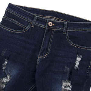 Pantalones Vaqueros Ajustados y Transpirables de Diseño Personalizado para Hombre, Pantalones de Mezclilla Casuales Lavados para Invierno - Product Image 2