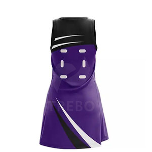 Uniforme de Netball 2025 de Alta Calidad, Transpirable y de Secado Rápido, 100% Poliéster para Mujer, TREBO INTERNATIONAL TI-NBU-09 - Product Image 2