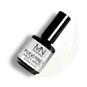 Multifuncional Builder & Cover UV LED Gel Polish-Hecho en EU - CPNP - Flexi Fiber Milky White 12ml - Mystic Nails - Product Image 1