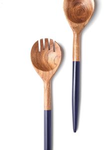 Royal <b>Salad</b> <b>Server</b> Acacia Wooden Beautiful Handle Wooden Tableware <b>Salad</b> <b>Server</b> or <b>Salad</b> Fork Spoons Dinnerware Spoon Fork Set - Product Image 2