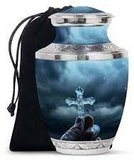 Urnes en laiton pour hommes et femmes urnes décoratives pour cendres adultes urnes de crémation urnes faites à la main urnes funéraires - Product Image 6