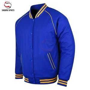 Chaqueta Varsity Letterman de Alta Calidad del Fabricante, Chaqueta de Fútbol Juvenil Personalizada, Chaqueta de Cuero para Hombre - Product Image 4