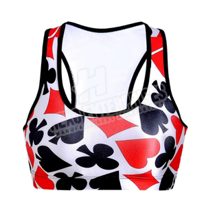 Sujetador deportivo con estampado para mujer, ropa deportiva para exteriores, precio barato, ligero, para gimnasio y fitness, COLOR y TALLA personalizados, Sujetador deportivo para mujer - Product Image 2