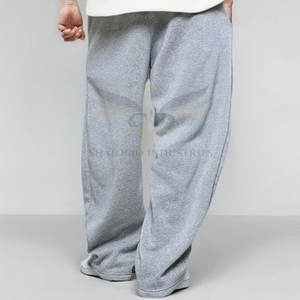 Pantalones holgados de lana para hombre de alta calidad con servicios OEM, pantalones holgados de lana para hombre de diseño personalizado de último estilo para adultos - Product Image 3