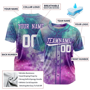 Uniforme de béisbol para adultos, Jersey estampado cómodo y deportivo al por mayor - Product Image 4