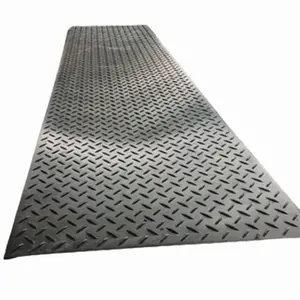 4x8 HDPE willow leaf pattern ground protection mat for pedestrian sale list