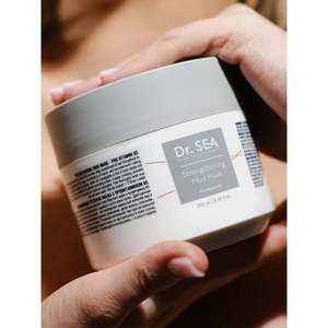 Masque capillaire fortifiant à la vitamine B5 400g Crème hydratante et lissante pour cheveux secs, enrichie en collagène et kératine organiques - Product Image 4