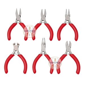 Ensemble de pinces en acier inoxydable pour la fabrication de bijoux DIY |   Outils professionnels légers de haute qualité de la marque LUMINEX IMPEX pour les boucles d'oreilles - Product Image 3