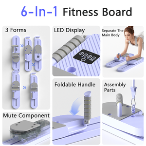 Reformador <span class=keywords><strong>de</strong></span> Pilates portátil, entrenador <span class=keywords><strong>de</strong></span> placa Abdominal multifuncional, diseño silencioso antideslizante, <span class=keywords><strong>maestros</strong></span> <span class=keywords><strong>de</strong></span> muslo para Fitness en el hogar - Product Image 3