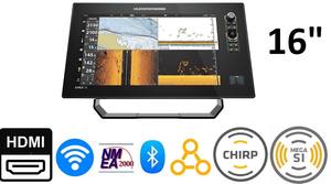 LISTO PARA ENVIAR: Chartplotter GPS Humminbird APEX 16 VX MEGA SI+ con Bluetooth y Pantalla para Pesca - Product Image 5