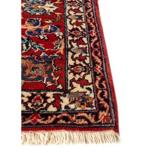 Alfombra de Lana Anudada a Mano Aalam, Estilo Kilim Abstracto con Medallón Rojo y Naranja, Rectangular 9x12, para Entrada del Hogar, para Adolescentes - Paem-708 - Product Image 4