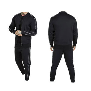 Conjunto Deportivo de Invierno para Hombre de Alta Calidad Profesional, Venta al Por Mayor, Impresión de Logotipo Personalizado en Sudadera con Capucha, Pantalones Deportivos y Pantalones de Chándal - Product Image 2