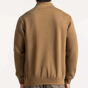 Sudadera con capucha de felpa francesa de algodón 100% para hombre, jersey con cuello holgado, sudadera de peso pesado para hombre - Product Image 4