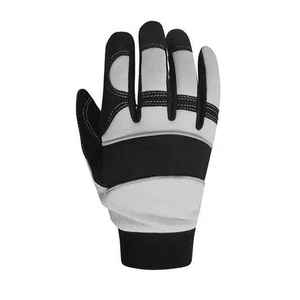Guantes mecánicos para trabajar en automóviles Dedos y manos Guantes mecánicos Guantes de cuero de calidad de tendencia - Product Image 6