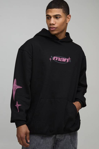 Sweat-shirts à capuche personnalisés pour hommes, sweats à capuche surdimensionnés avec logo, sweats à capuche unisexes personnalisés, sweats à capuche épais et lourds - Product Image 4