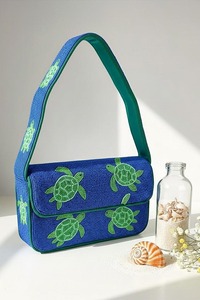 Bolso de Mano Elegante con Cuentas Blancas y Negras Til Death, Hecho a Mano, para Bodas, Fiestas y Ocasiones Especiales - Product Image 6