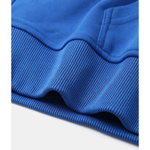 2025 nueva llegada Sudadera con capucha de algodón orgánico para hombres logotipo personalizado bordado cierre de cremallera transpirable Puff impresión con capucha para otoño - Product Image 5