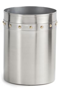 Extra Durable Metal Waste <b>Bin</b> For Hotels With Elegant Polished Look That Impresses Guests And Matches Decor Perfectly - Product Image 4