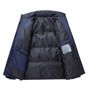 Custom Winter Puffer <b>Jacket</b> Unisex High Quality Memory Fabric Cotton Filled Top Padded <b>Jacket</b> Casual Wear - Product Image 5