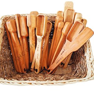 Eco Friendly VietNam factory EXW FOB Customized OEM ODM Wholesale Cooking <b>Measuring</b> Natural Wooden <b>Spoon</b> Set - Product Image 6