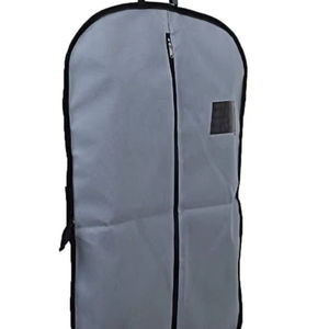 Couverture de vêtement portable d'organisateur de fourre-tout pliable durable élégant de haute qualité avec des fermetures à glissière anti-poussière à long terme pour le stockage suspendu - Product Image 1