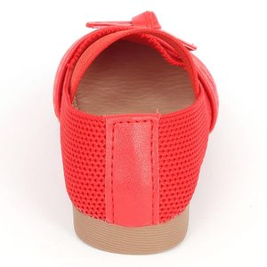 Girls Fancy <b>Pumps</b> (A2269) - <b>Red</b> - Product Image 3