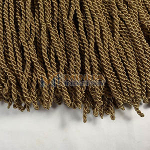 Golden Embroidered <b>Fringes</b> for Dress Uniforms Perfect for Ceremonial Outfits Decorative <b>Tassel</b> Epaulette <b>Fringes</b> - Product Image 3