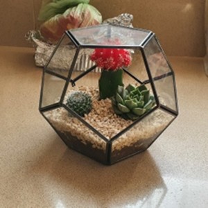 Mercury-linterna de cristal, soporte de vela con forma de estrella - Product Image 6