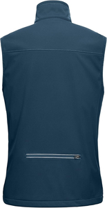Gilet Softshell léger personnalisable pour hommes pour les voyages de rue, la randonnée, la course à pied, le golf-Veste coupe-vent sans manches ODM Supply - Product Image 3