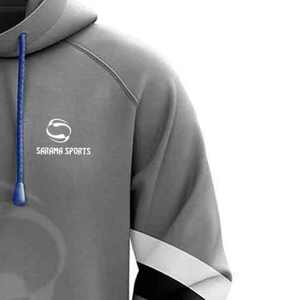 Sweats à capuche en polaire de polyester de qualité supérieure, personnalisables par sublimation, pour hommes, tissu respirant et confortable pour hommes - Product Image 6