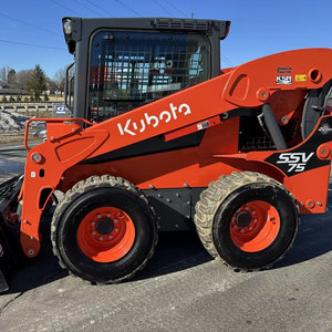 Kubota SSV75รถตักขนาดเล็ก2ตันโหลดโดยได้รับการจัดอันดับพร้อมปั๊มเครื่องยนต์ส่วนประกอบหลักในสต็อก - Product Image 2
