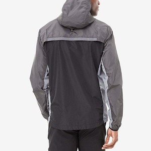 Venta caliente de la moda de encargo de poliéster de nailon chaqueta de seguridad al aire libre al por mayor chándal cortavientos para los hombres - Product Image 5