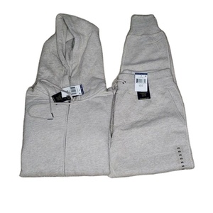 Ropa deportiva personalizada Cremallera Chándal Sudadera con capucha Cuerda blanca Manga larga Hombres Chándal/Conjunto de traje de jogging Unisex Múltiples colores - Product Image 2