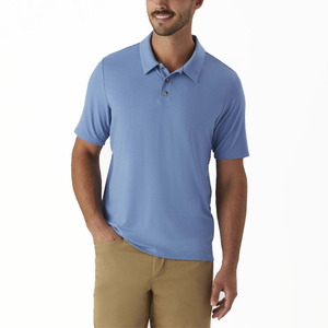Conception populaire Couleur personnalisée Qualité supérieure Bon matériel Personnalisé Prix à bas prix pour les polos pour hommes - Product Image 2